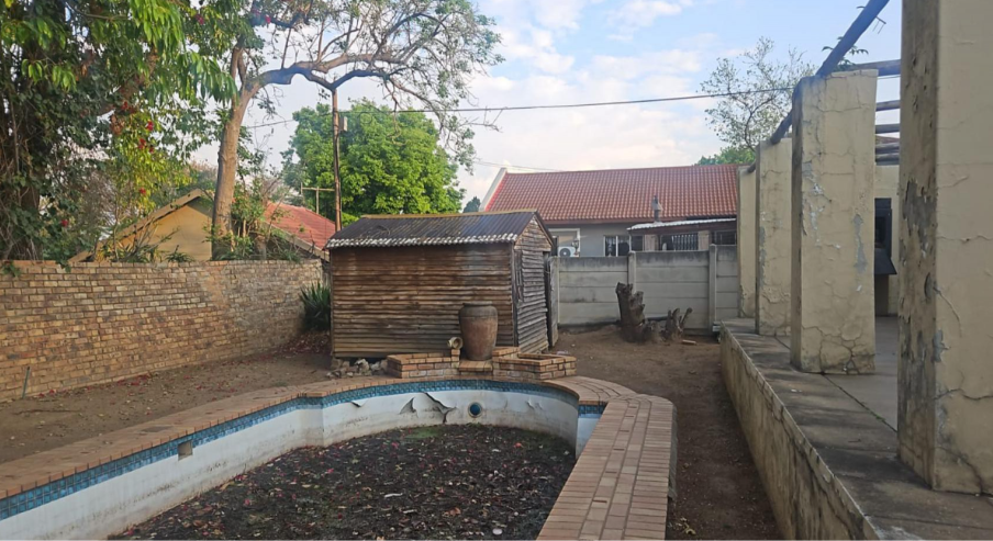Pool and Shed