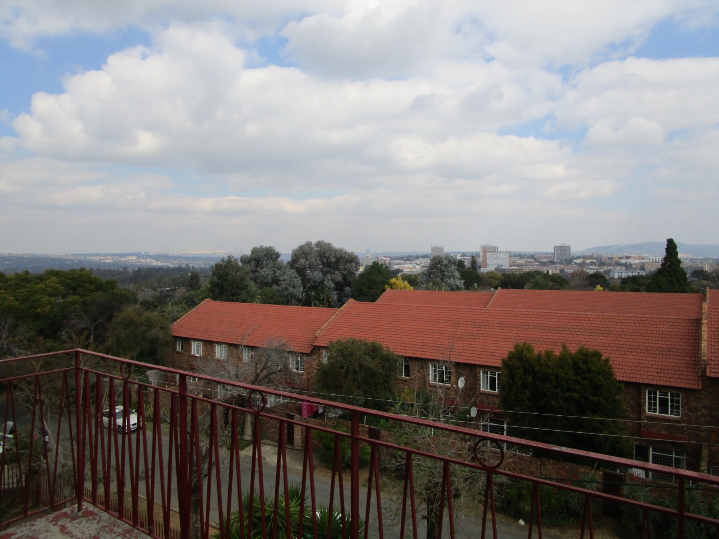 Overlooking the city