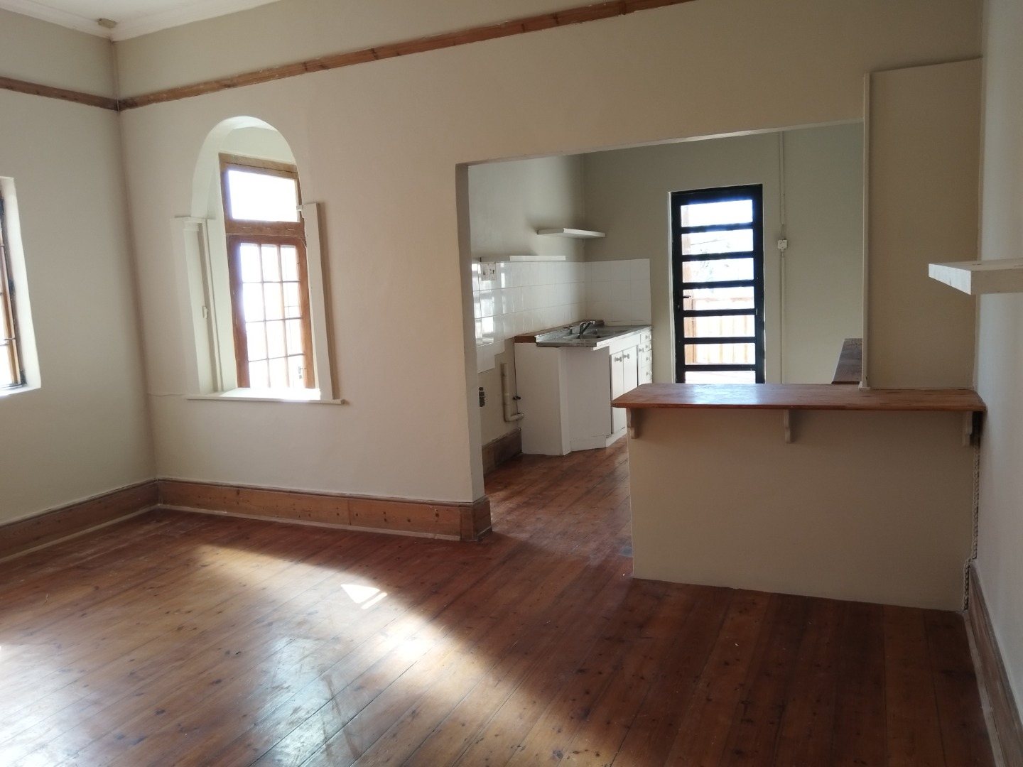 open plan living area