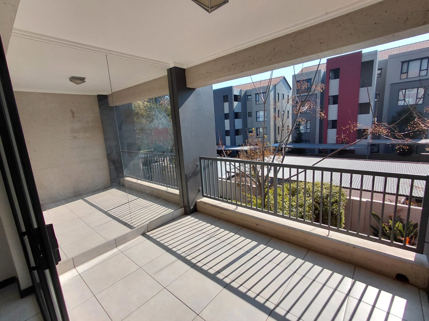 balcony with view