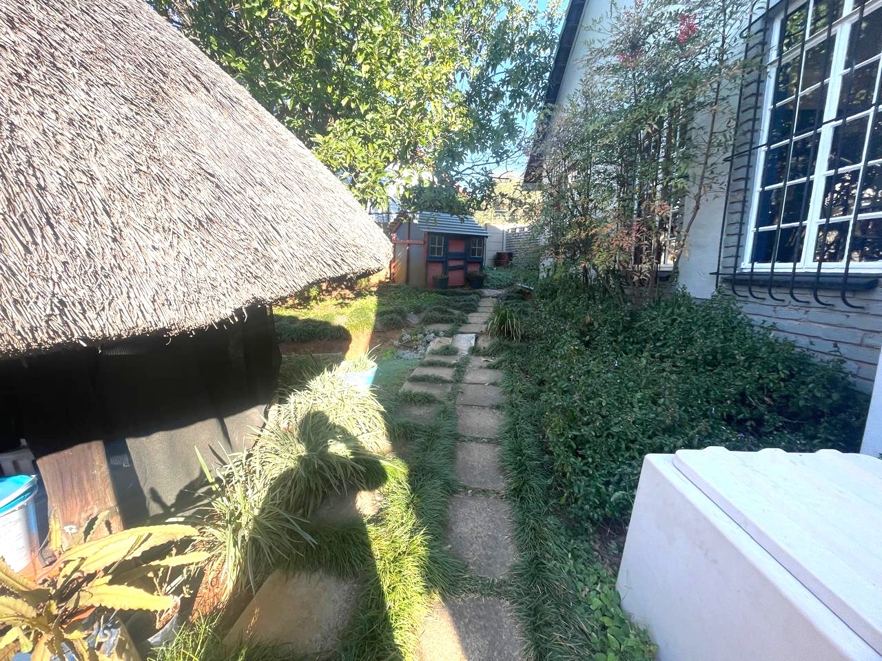 Back walkway