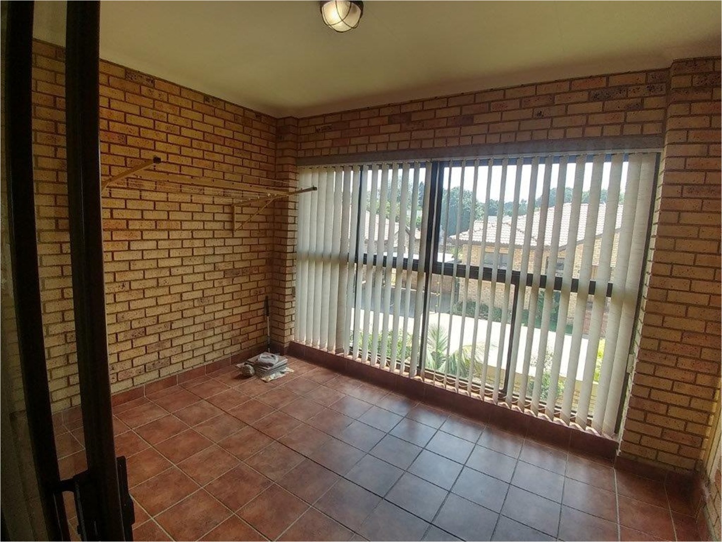 Enclosed patio