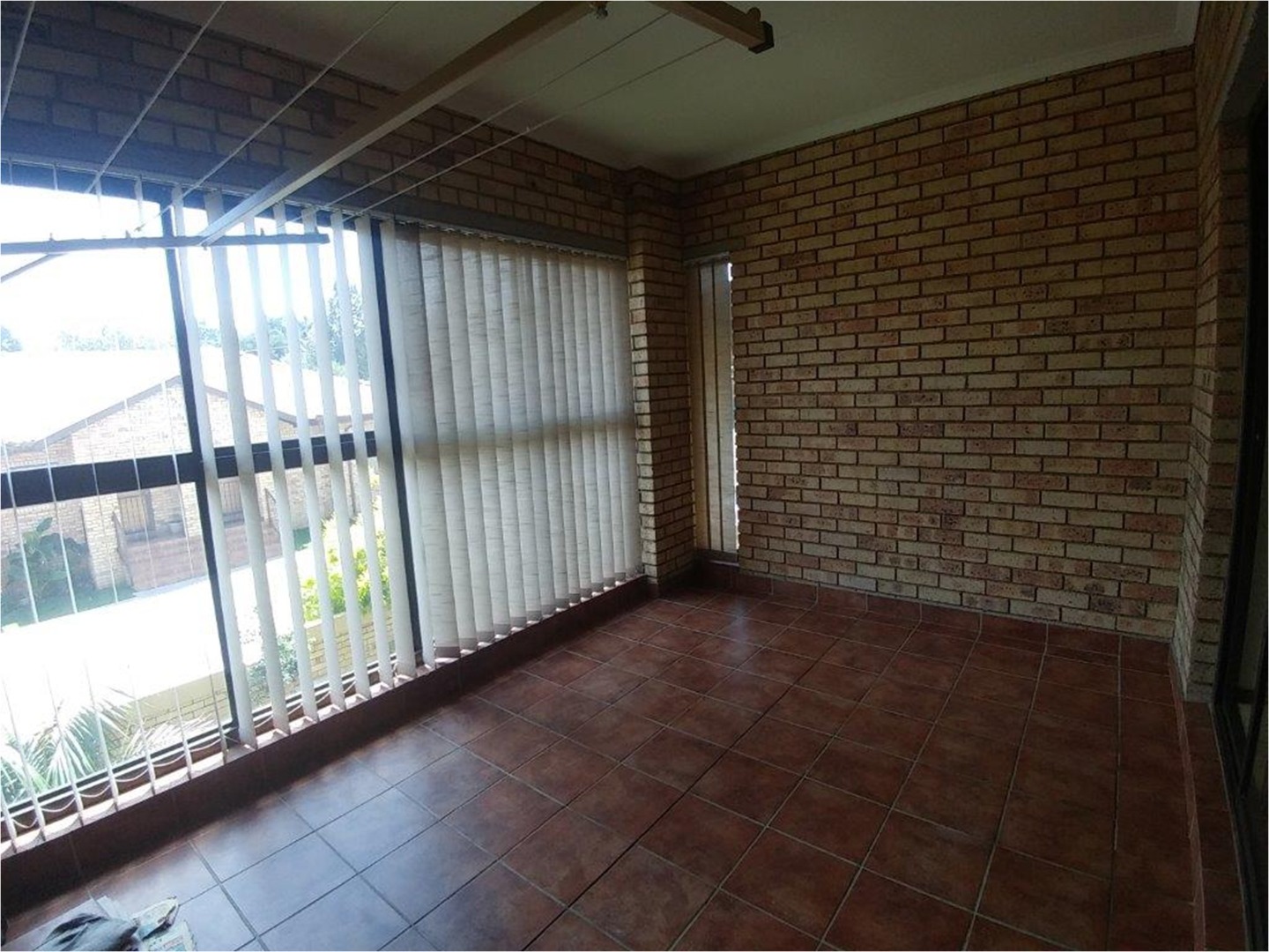 Enclosed patio