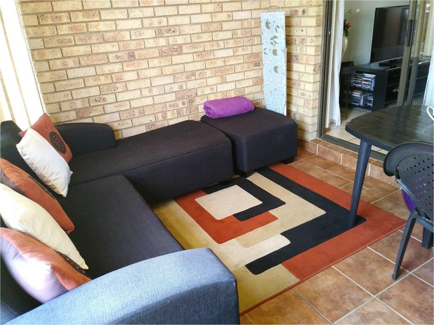 Enclosed patio