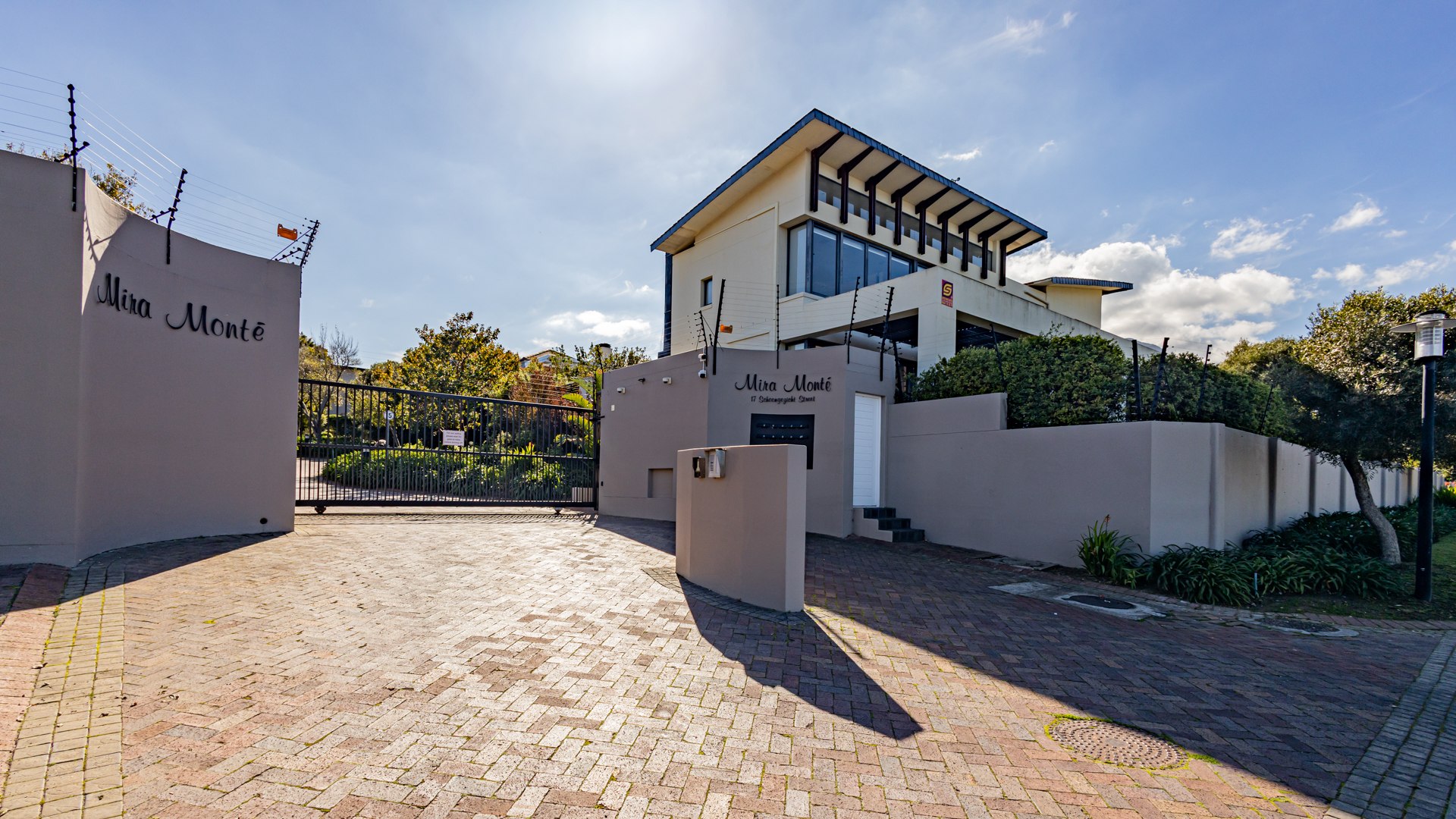 Entrance to estate