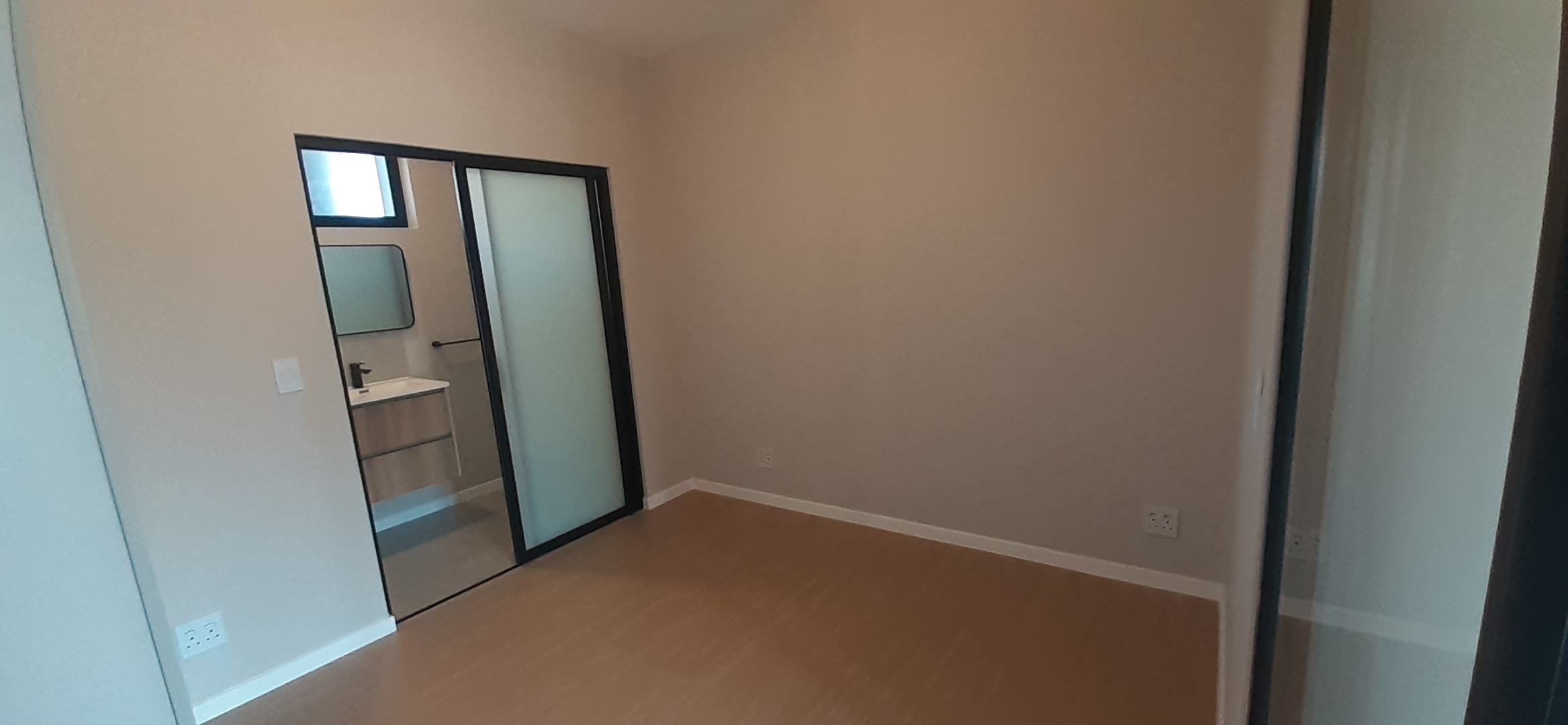 Separated bedroom