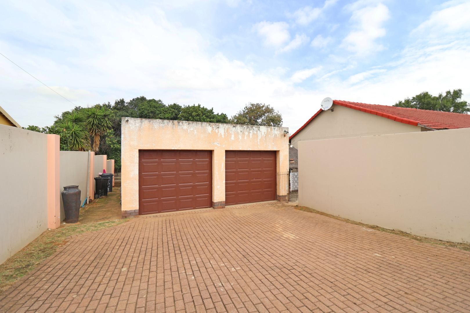 Garages other side