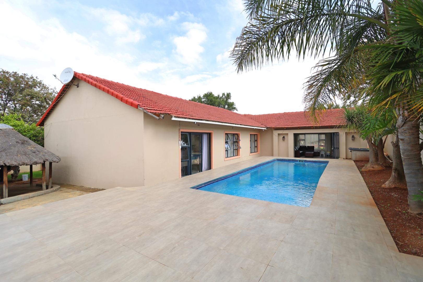 Backyard Pool area