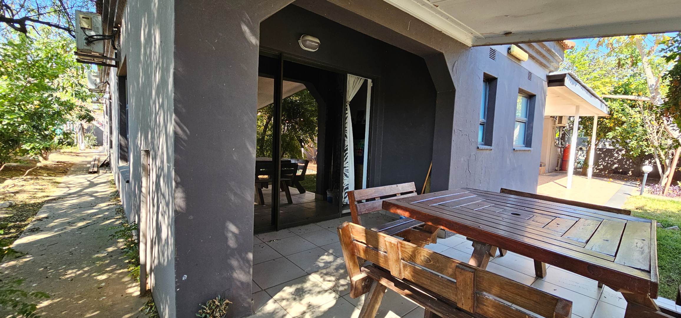 Patio from Master suite
