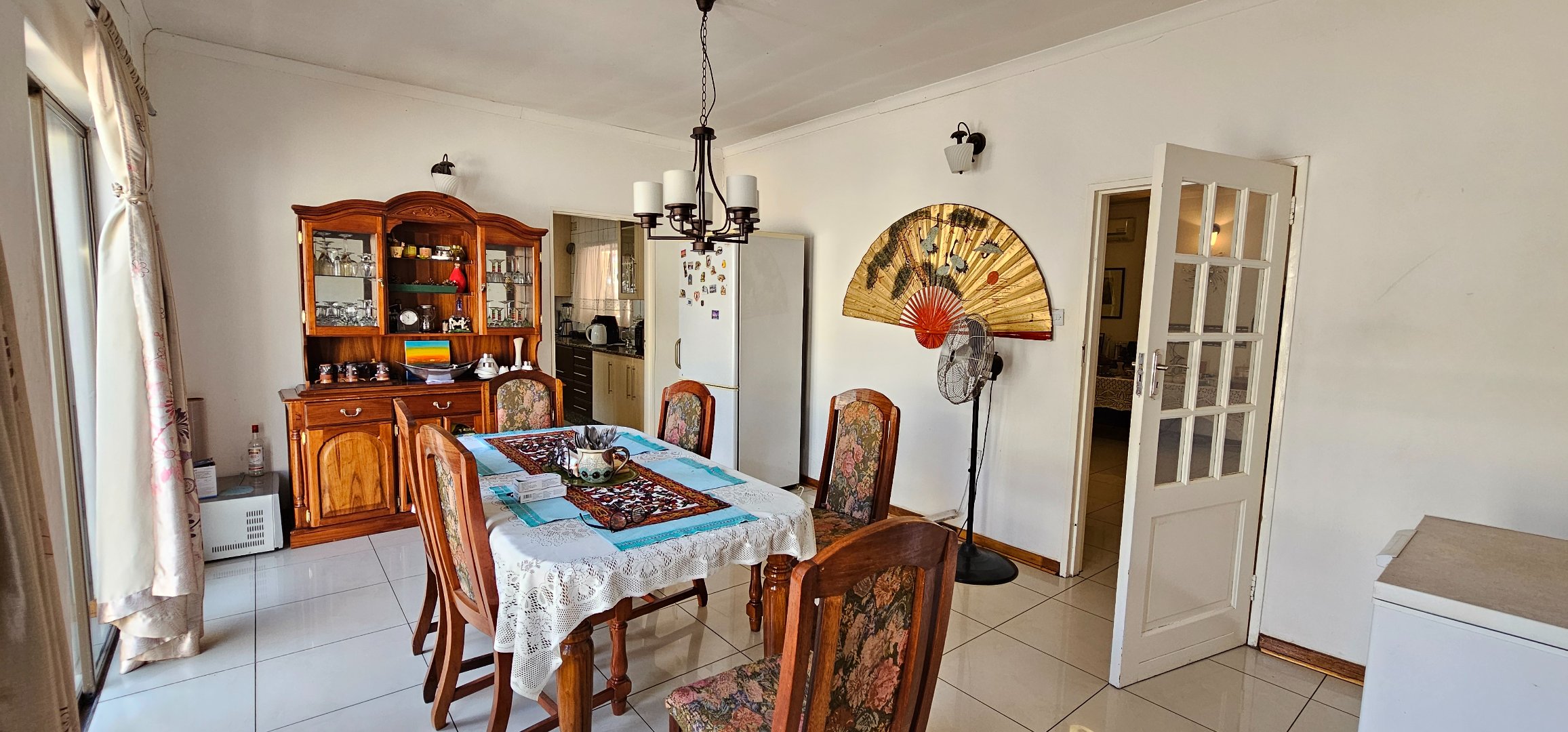 Spacious dining room