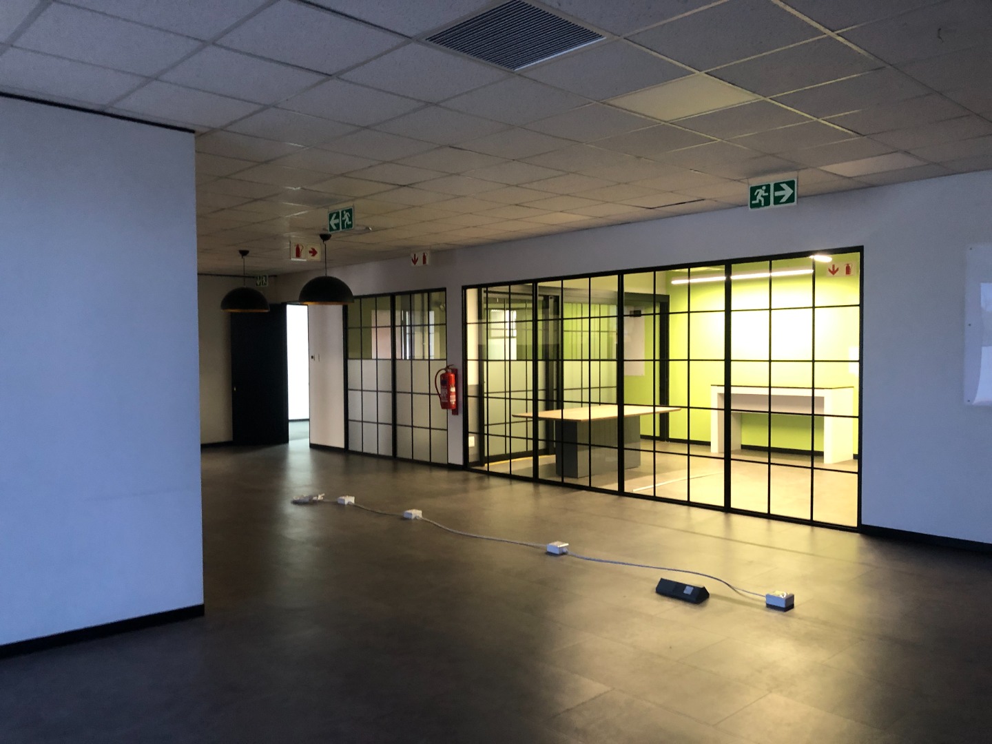 Open plan