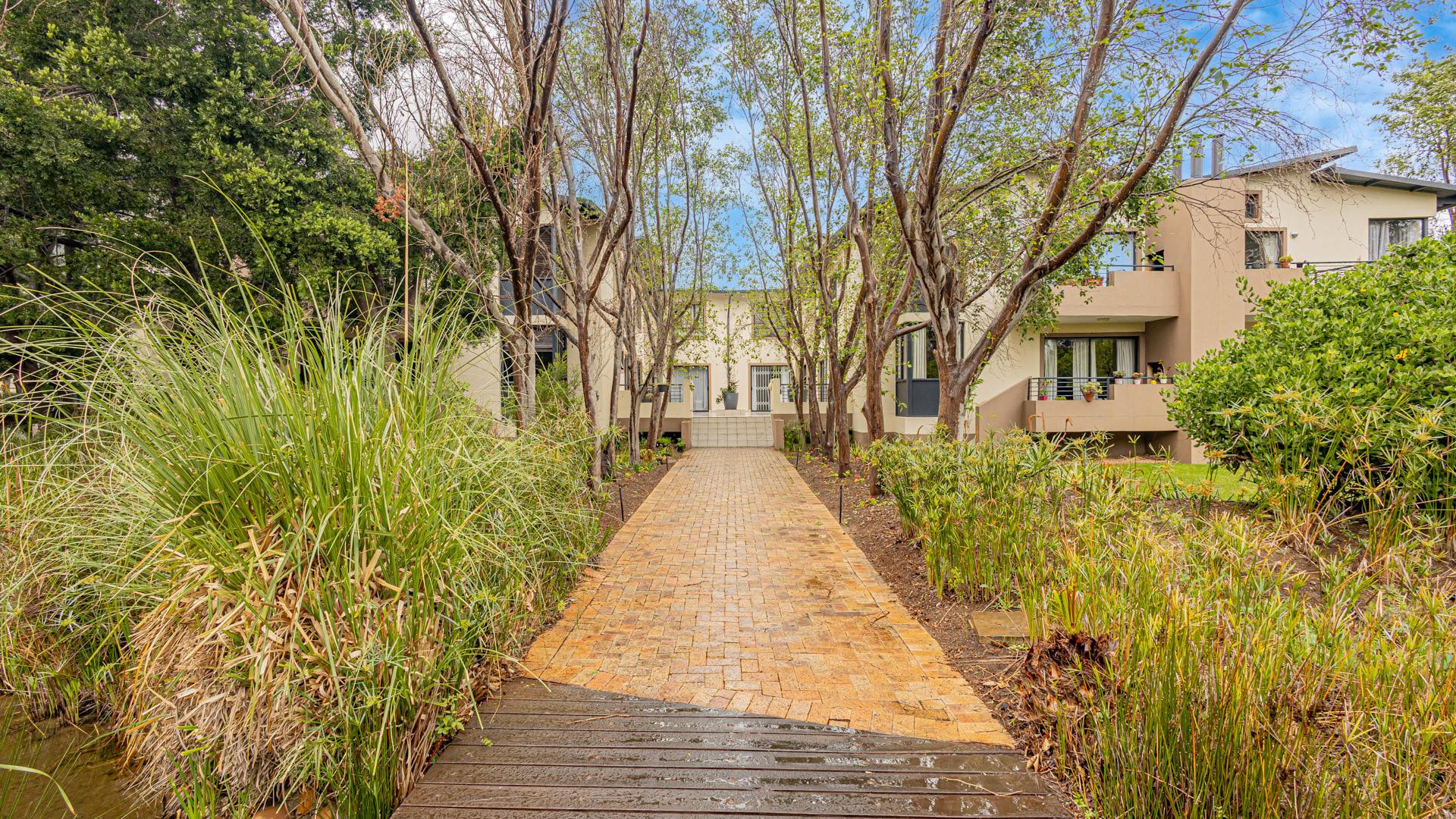 Entrance to block