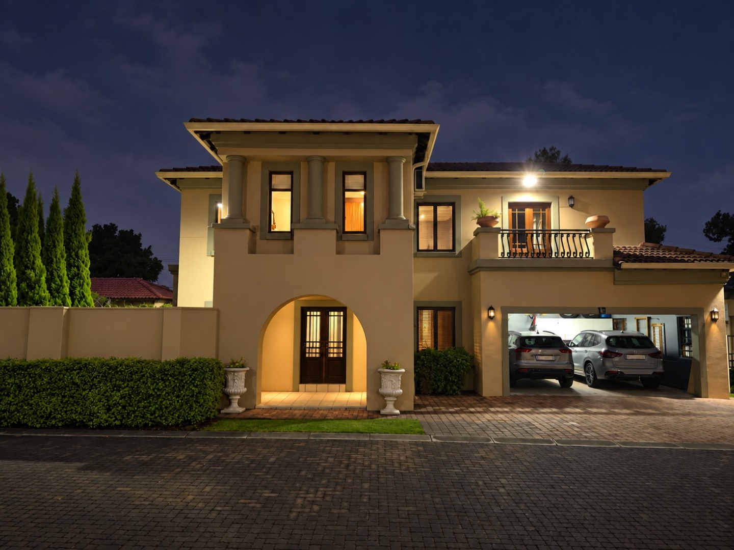 Front of property