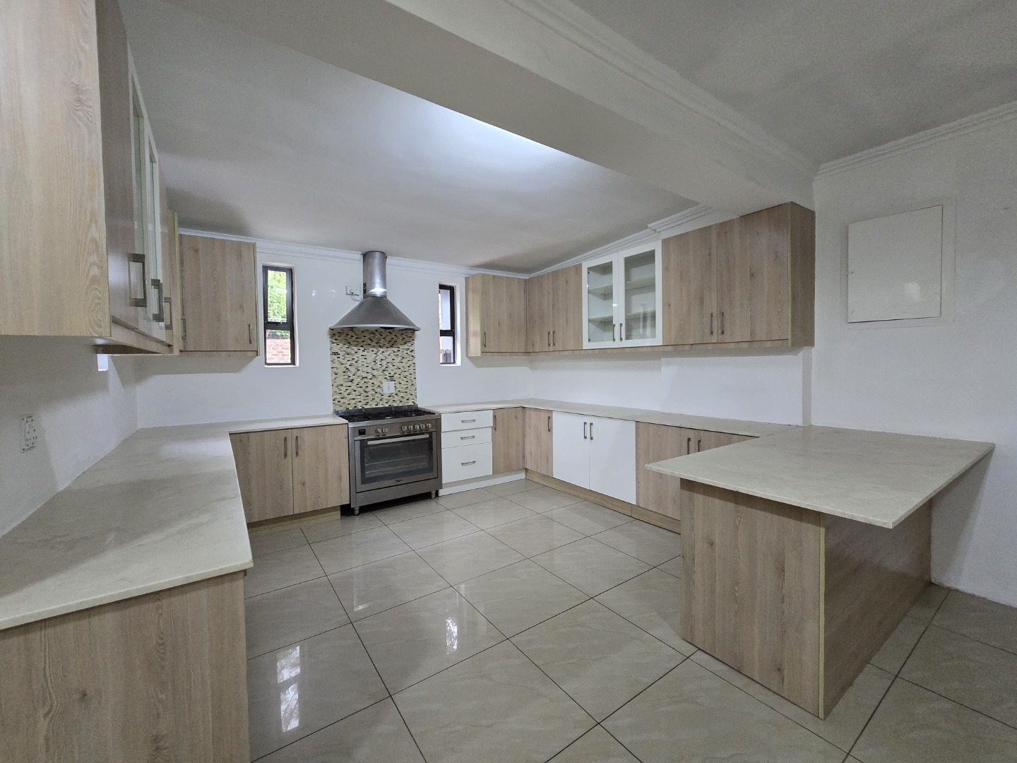 Kitchen with Caesar Stone Tops