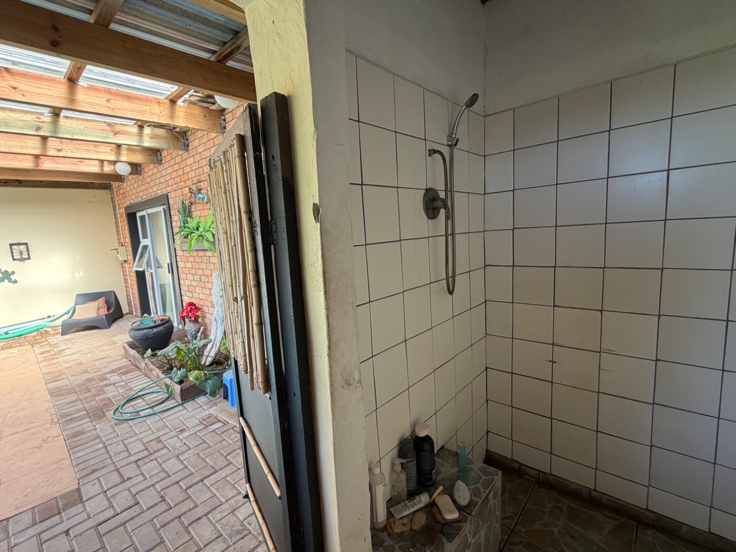 pool shower and loo