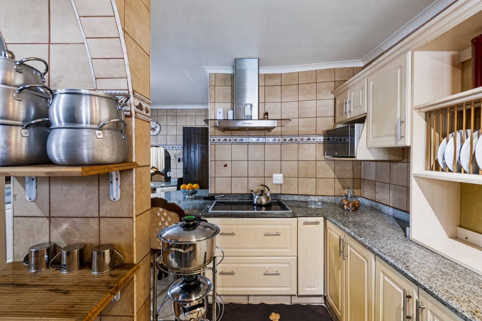 Workstation in kitchen
