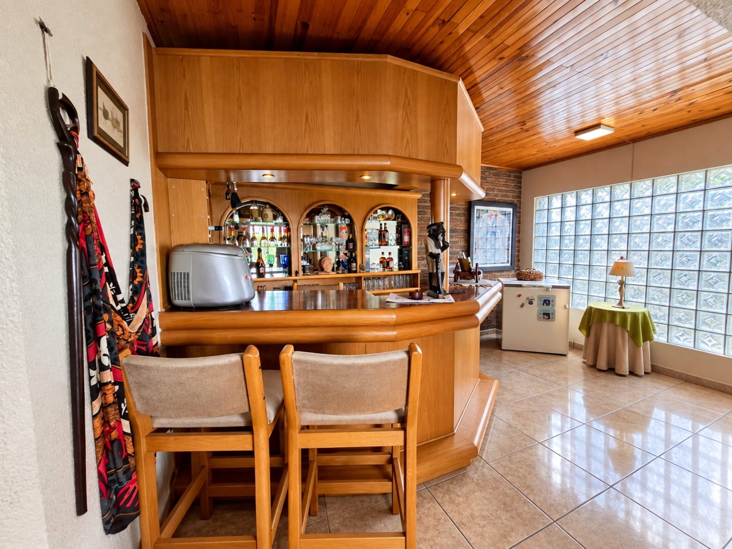 Built in bar