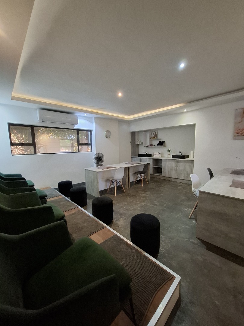 Manicure and pedicure room